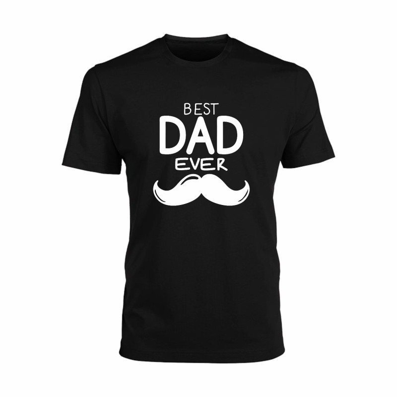 Customized Fathers Day T-shirt unisex, Black