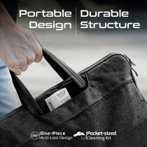 Promate Cleaner Set, 8-In-1 Electronic Cleaner Kit With, High-Density Brush,Sponge,Cloth, Spray Bottle, Key Puller,Phone Holder, Shinekit