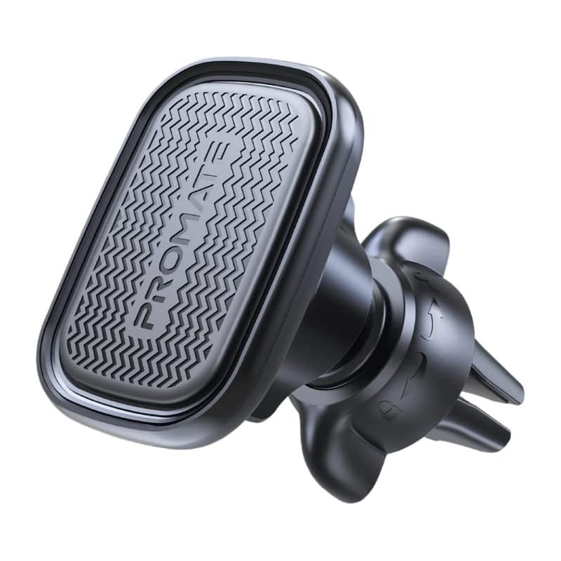 Promate Magnetic Car Mount,Universal Cradleless Ac Vent Phone Holder With 360-Degree Rotatable Design For Iphone14, S23, Ventmag-L