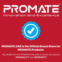 Promate Magnetic Car Phone Holder, Universal Cradleless Stick-On Dashboard Mount With Anti-Slip Grip Magnetto-3 Black