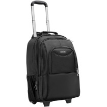 Promate Trolley Bag, Premium 2-In-1 Trolley Bag And Backpack With Secure Zippers For 16â€ Laptops,Macbooks,Ipad,Xps 13, Mogul-Tr