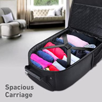 Promate Trolley Bag, Premium 2-In-1 Trolley Bag And Backpack With Secure Zippers For 16â€ Laptops,Macbooks,Ipad,Xps 13, Mogul-Tr