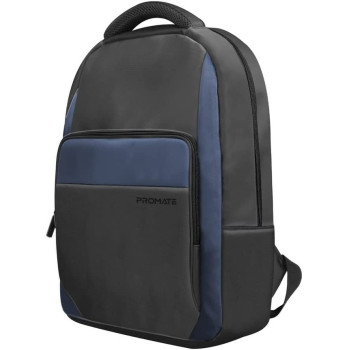 Promate Laptop Backpack, Lightweight Comfortable 15.6 Inch Laptop Backpack, Macbook Air, Ipad Air, Xps 13, Limber-Bp, Black