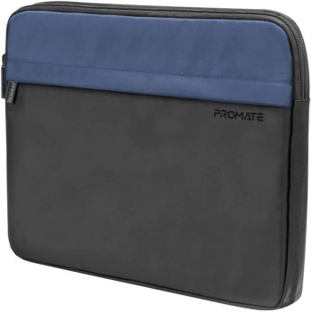 Promate Laptop Sleeve, Lightweight 13-Inch Laptop And Tablet Protective Case, Macbook Air, Ipad Air, Limber-Sb Black