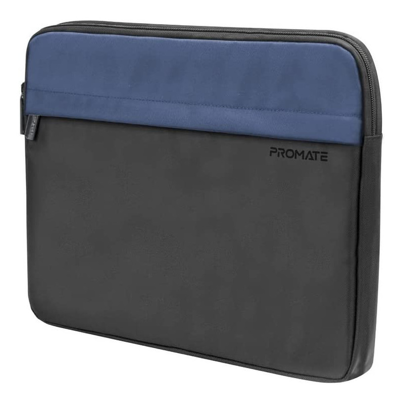 Promate Laptop Sleeve, Lightweight 13-Inch Laptop And Tablet Protective Case, Macbook Air, Ipad Air, Limber-Sb Black