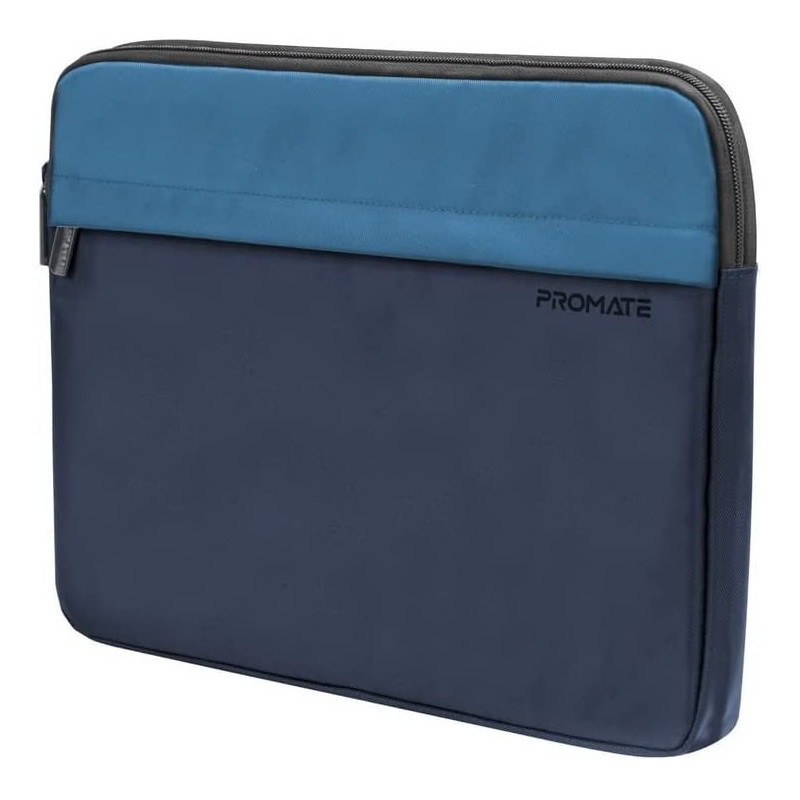 Promate Laptop Sleeve, Lightweight 13-Inch Laptop And Tablet Protective Case, Macbook Air, Ipad Air, Limber-Sb Blue