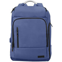 Promate Laptop Backpack, Multi-Storage Water-Resistant 17.3 Inch Laptop Bag With Anti-Theft Pockets, Trekpack-Bp - Blue