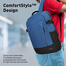 Promate Unisex Laptop Backpack, Blue