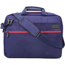 Promate 16 Inch Laptop Messenger Bag, Premium Water-Resistant Shoulder Messenger Bag, Akita-Mb (Blue)