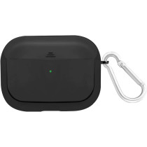 Promate Airpods Pro Case, Lightweight Impact-Resistant Electroplated Tpu Slim-Fit Protective Cover, Glowy-Pro Black