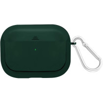 Promate Airpods Pro Case, Lightweight Impact-Resistant Electroplated Tpu Slim-Fit Protective Cover, Glowy-Pro Midnight Green