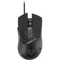 Vertux Wired Gaming Mouse, Ergonomic Quick Responsive 3200 Dpi Optical Sensor Usb Gaming Mouse, For Ps4, Pc, Dominator Black