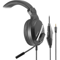 Vertux Gaming Headphone, Premium Over-Ear 3.5Mm Wired Gaming Headset With 7.1 Surround Sound For Ps4/Pc/Smartphone, Manila Black