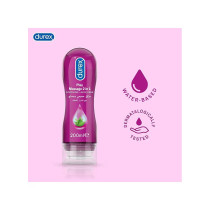 Durex Play Massage 2 In 1 Lubricant Soothing Aloe Vera 200Ml