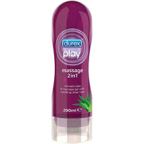 Durex Play Massage 2 In 1 Lubricant Soothing Aloe Vera 200Ml
