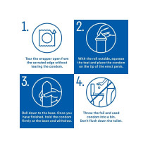 Durex Thin Feel Lubricated Condoms For Men 3 Pieces