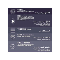 Durex Mutual Pleasure Condoms Designed For Him And Her 3 Pieces