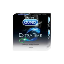 Durex Pack Of 3 Extra Time Long Lasting Durex Condoms