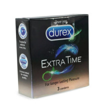 Durex Pack Of 3 Extra Time Long Lasting Durex Condoms
