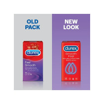 Durex Feel Smooth Condom, Pack Of 12