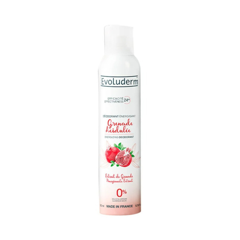 Evoluderm Acidulated Grenade Deodorant Spray 200Ml