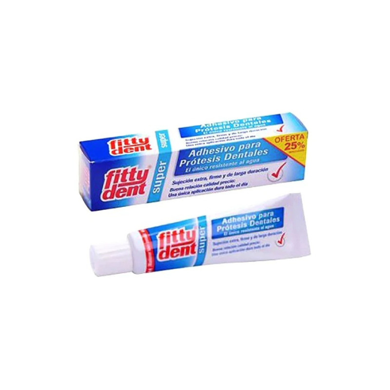 Fittydent Dental Super Adhesive Prostheses Multicolor 40G