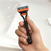 Gillette 4-Piece Fusion5 Razor Blades Orange/Silver