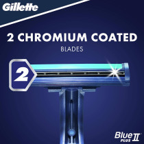 Gillette Blue Ii Plus MenÃ¢â‚¬â„¢S Disposable Razors, 5 Count