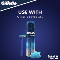 Gillette Blue Ii Plus MenÃ¢â‚¬â„¢S Disposable Razors, 5 Count