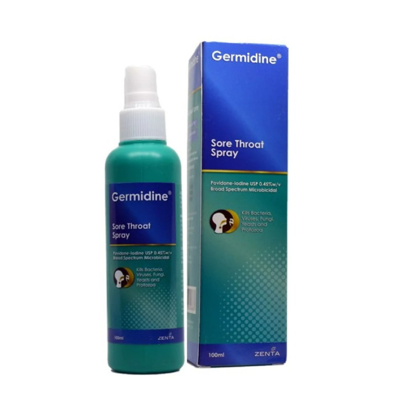 Germidine Sore Throat Spray 100 Ml