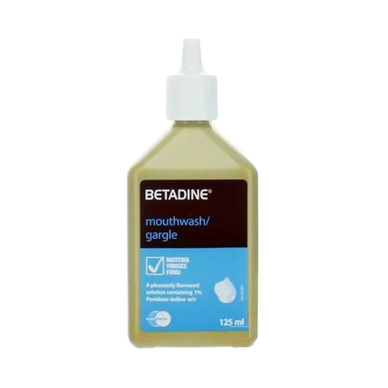 BETADINE Mouthwash, 125Ml
