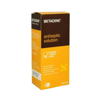 BETADINE Antiseptic Solution, 120 ml