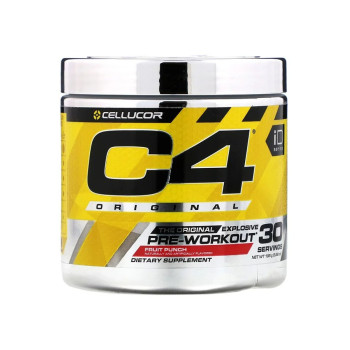 CELLUCOR C4 Original Explosive Pre-Workout - Fruit Punch - 30 Servings