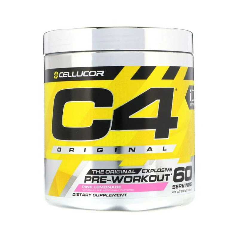 CELLUCOR C4 Original Explosive Pre-Workout - Pink Lemonade - 60 Servings