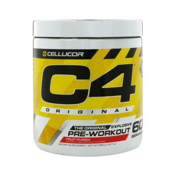 CELLUCOR C4 Original Explosive Pre-Workout - Fruit Punch - 60 Servings