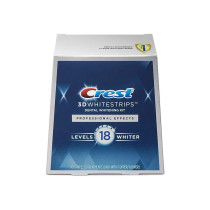 Crest 40-Piece 3D Professional Effects Whitestrips Kit White 13.8X4.6X15Centimeter
