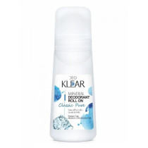 DEO KLEAR Mineral Deodorant Roll On Classic Pure 65 Ml