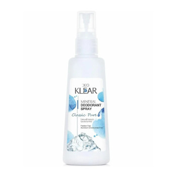 DEO KLEAR Mineral Deodorant Spray Classic Pure 100 Ml