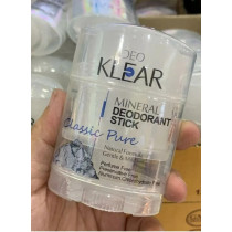 DEO KLEAR Mineral Deodorant Stick- Classic Pure 70G
