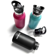 Eazy Kids Stainless Steel Water Bottle 500ml - Black For All Ages, Unisex (EZ_SSWB_500BK)