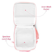 Eazy Kids Bento Lunch Bag-Unicorn - Pink For All Ages, Unisex (EZ_LB_UIPI)
