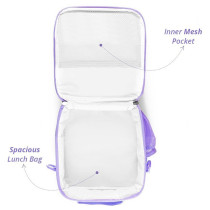 Eazy Kids Bento Lunch Bag-Unicorn - Purple For All Ages, Unisex (EZ_LB_UIPU)