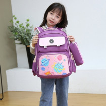 Eazy Kids Unicorn Planet school bag w/t Pencil Case-Purple For 3YearsPlus, Unisex (EZ_SB01_PU)