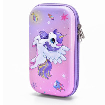Eazy Kids XL Unicorn Pencil Case-Pink For All ages, Unisex (EZ_PBX_10)