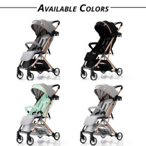 Teknum Explorer Travel Stroller w/t Diaper Bag & Stroller Hooks - Black For 6-36Months, Unisex (CM_TKSN_EXPSTDPBL)