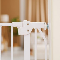 Baby Metal Safety LED Gate w/t 20cm Extension, White For 6Months, BS CM LMG20WH