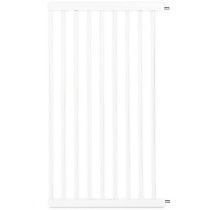 Baby Safe - Metal Safety LED Gate w/t 30 cm + 45 cm Extension - White For 6Months+, Unisex (BS_CM_LMG3045WH)