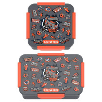 Eazy Kids Lunch Box Set, Gen Z - Grey