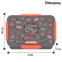 Eazy Kids Lunch Box Set, Gen Z - Grey
