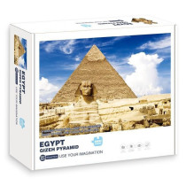 Little Story Jigsaw Puzzle Educational & Fun Game (The Great Pyramid of Giza, Egypt)-1000 pcs For 6Years+, Unisex (LS_PZ_PYR)